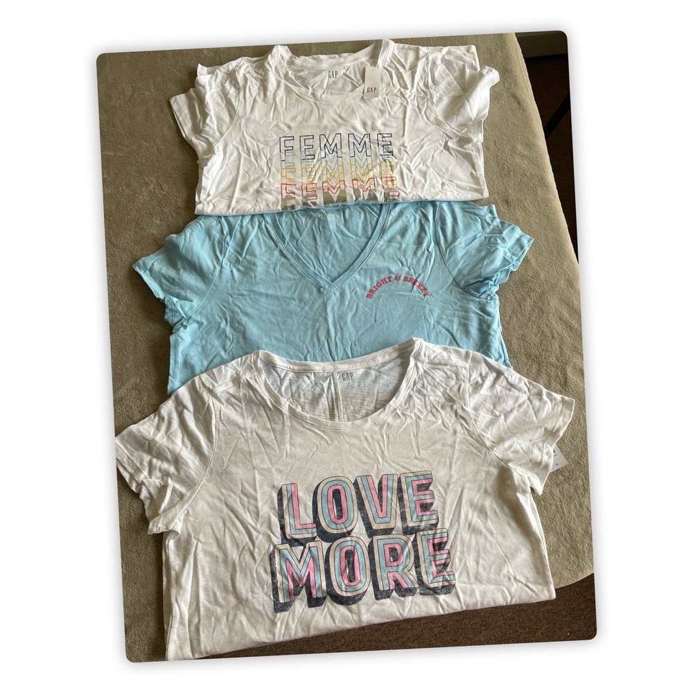 Gap Women's Y2K Versatile Tees, Size: XL, Pack Of‎ 3